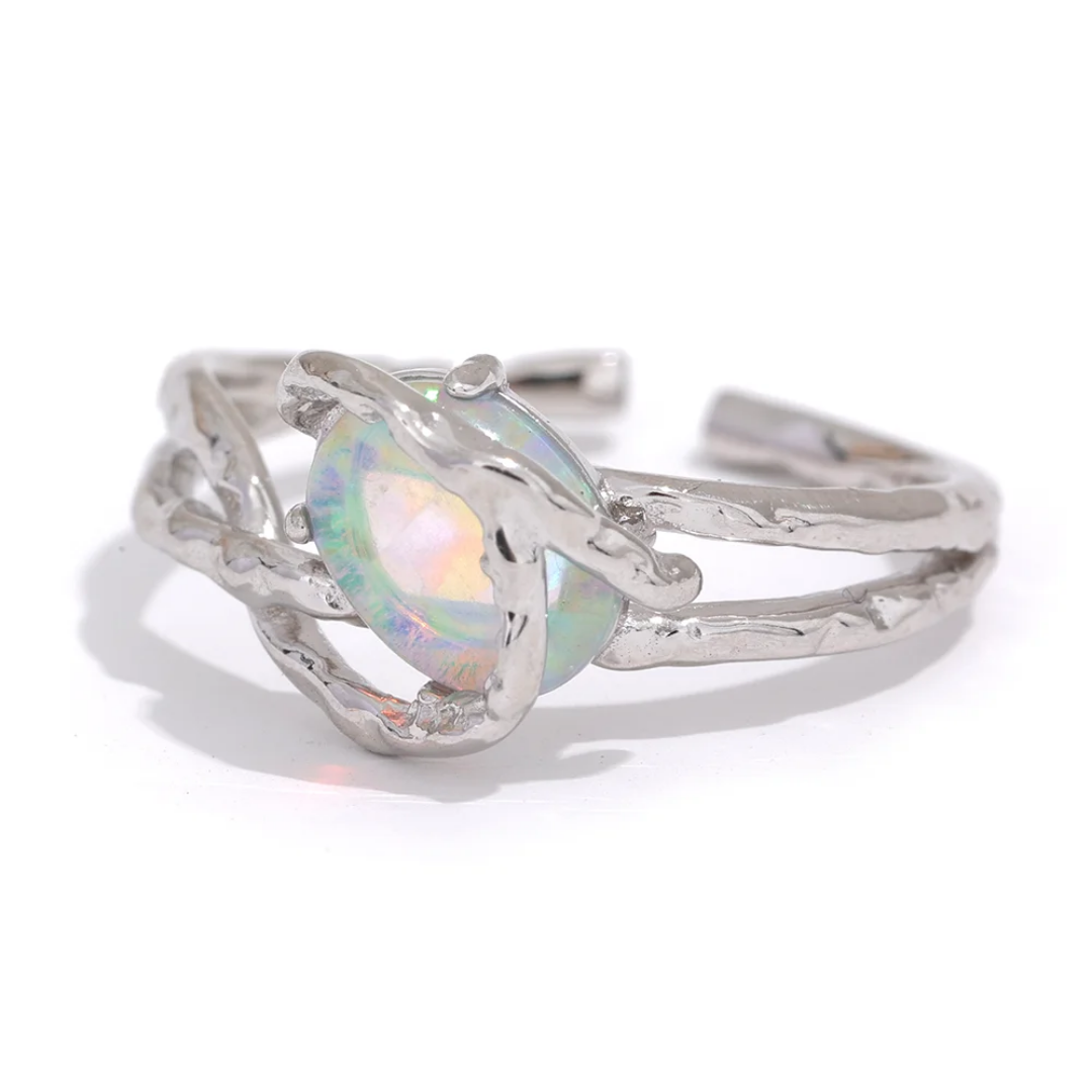 Aurora Birthstone Ring