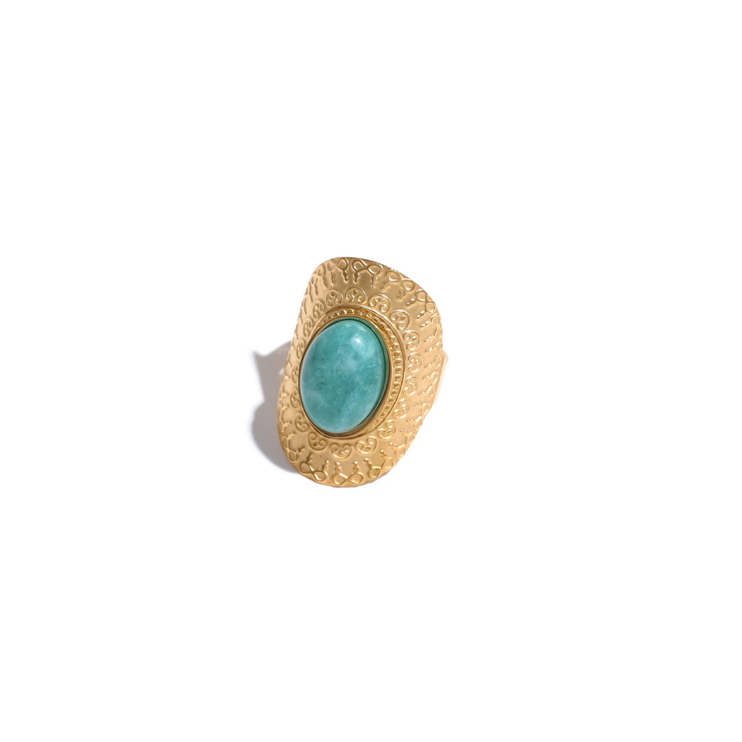 Hathor Birthstone Ring