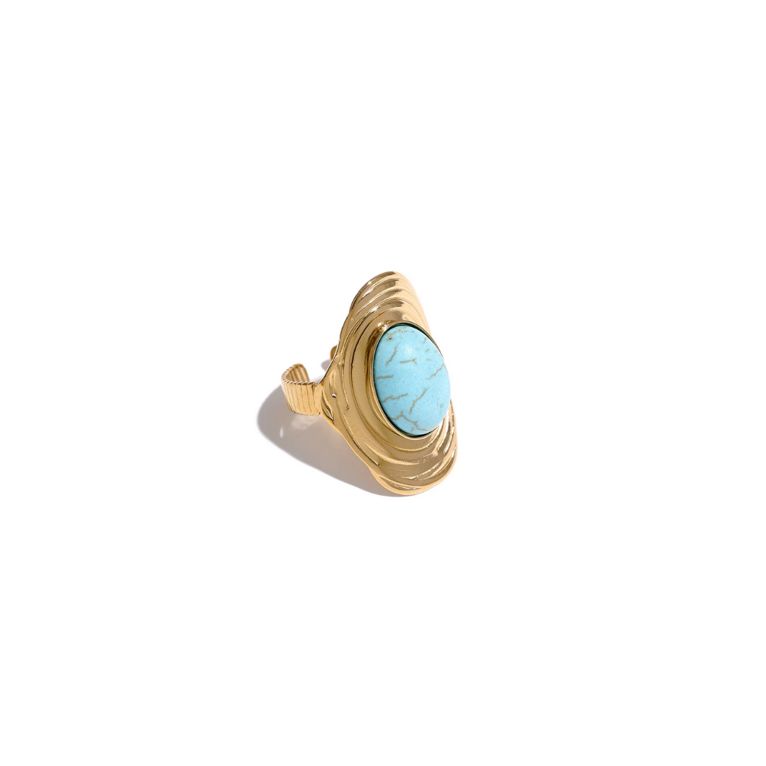 Nefertiti Birthstone Ring