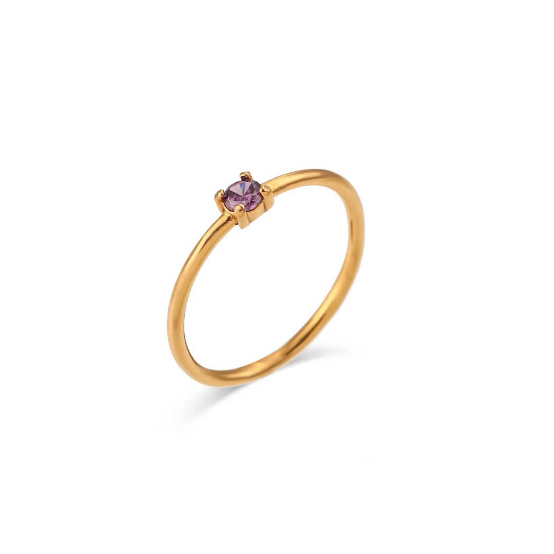 Enamor Birthstone Ring