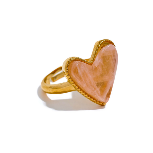 Heartflow Birthstone Ring