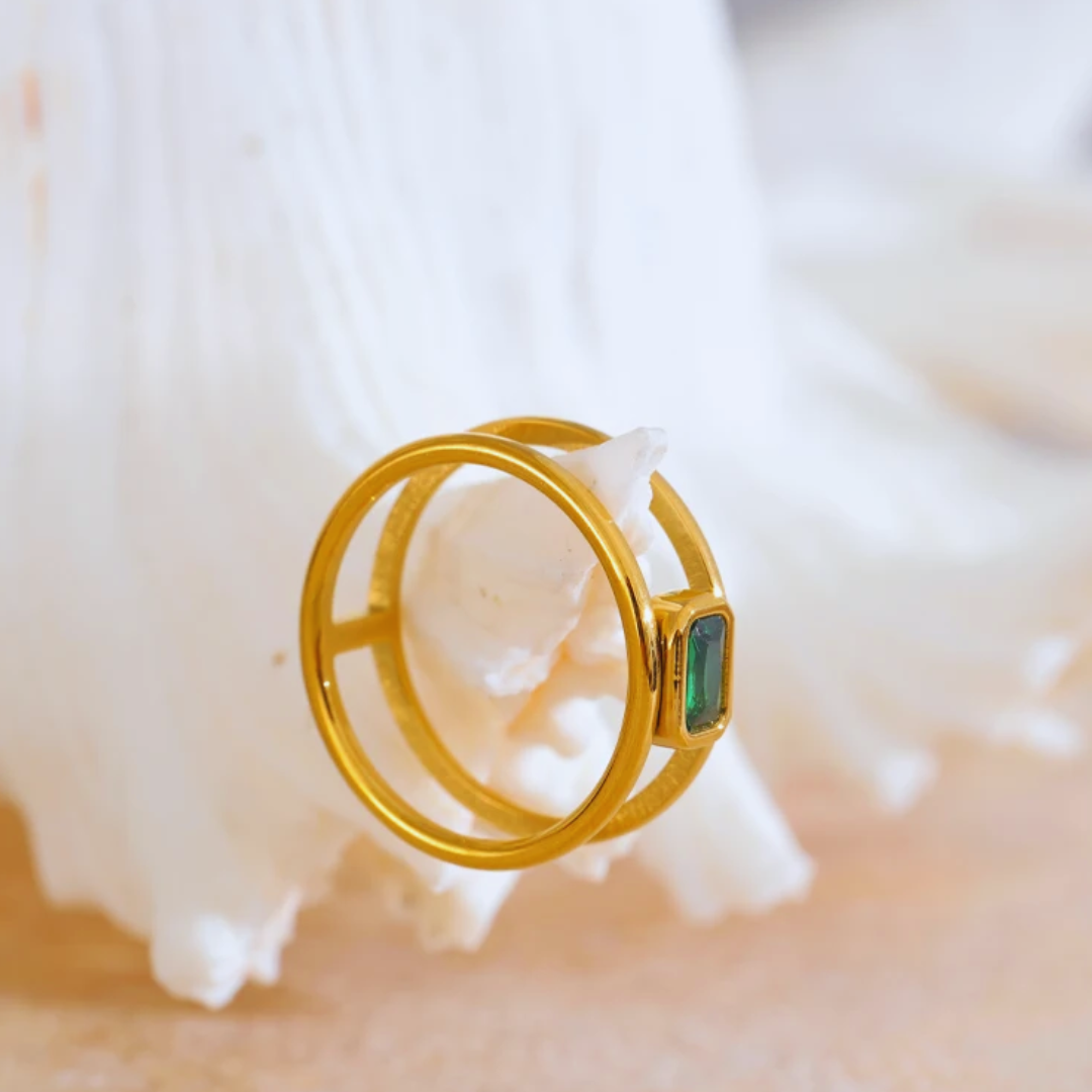 Emergold Birthstone Ring