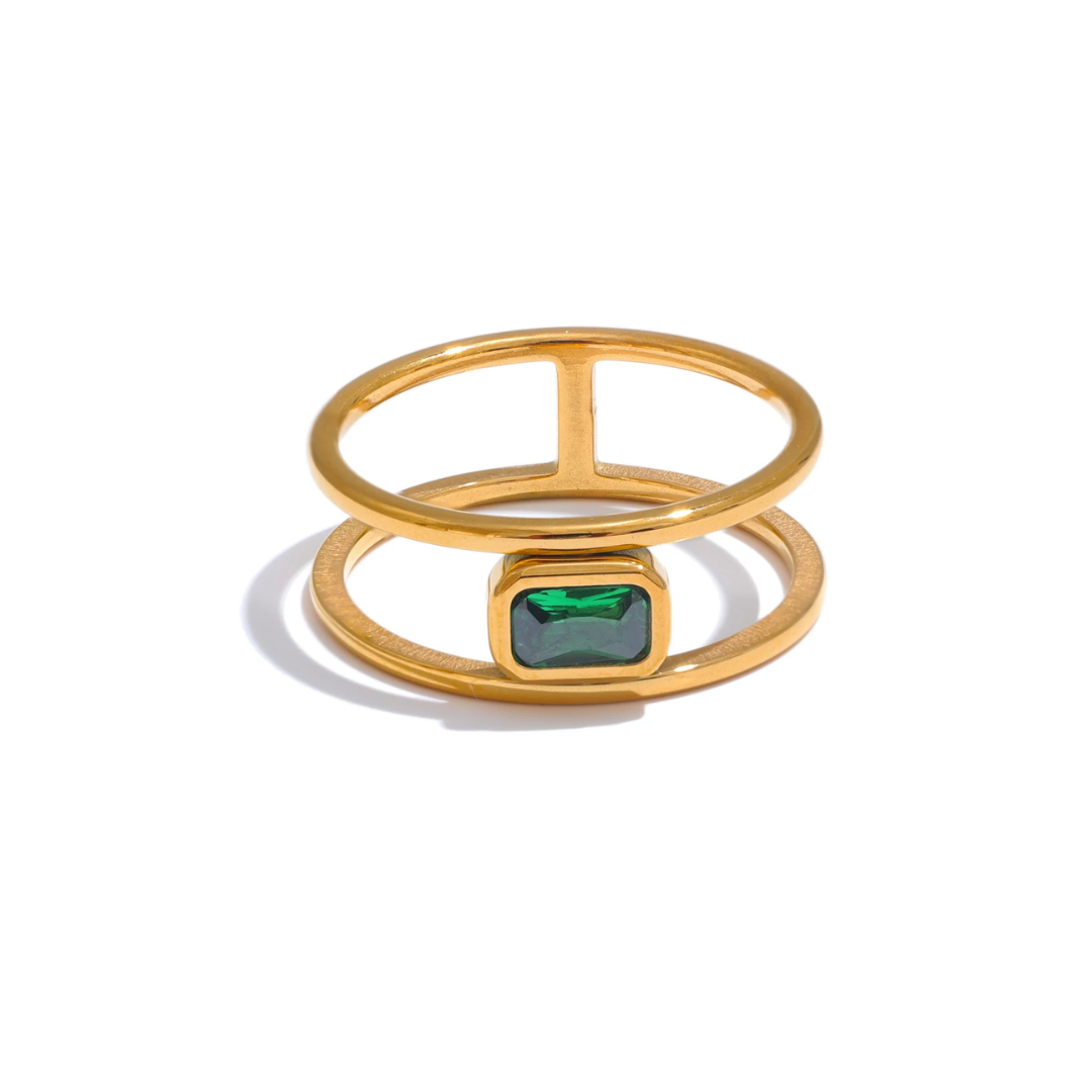 Emergold Birthstone Ring